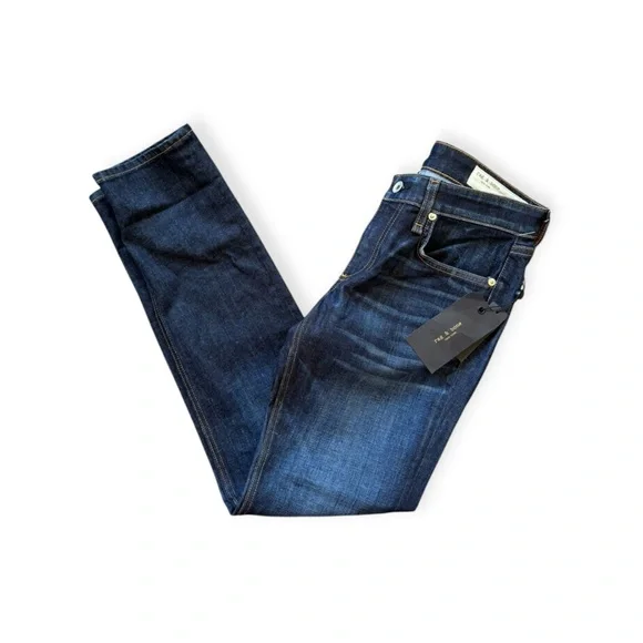 Rag & Bone Dre Jeans NWT Slim Boyfriend Dark Wash Denim 24 - Picture 3 of 12